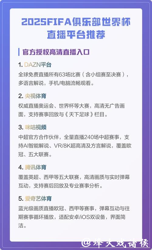 全面解析世界杯直播平台推荐列表
